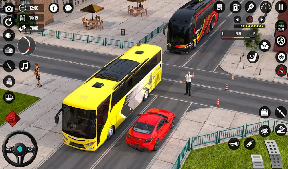 Взломанная Bus Simulator 3D: Bus Games (Бус Симулятор 3Д)  [МОД Меню] — стабильная версия apk на Андроид screen 3