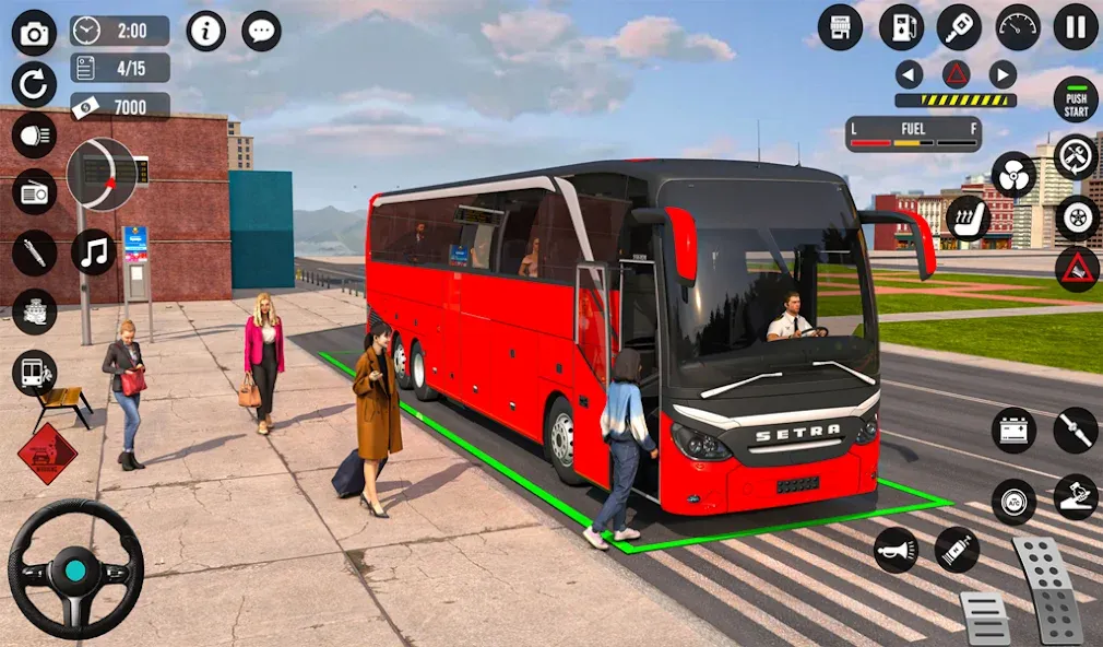 Взломанная Bus Simulator 3D: Bus Games (Бус Симулятор 3Д)  [МОД Меню] — стабильная версия apk на Андроид screen 4