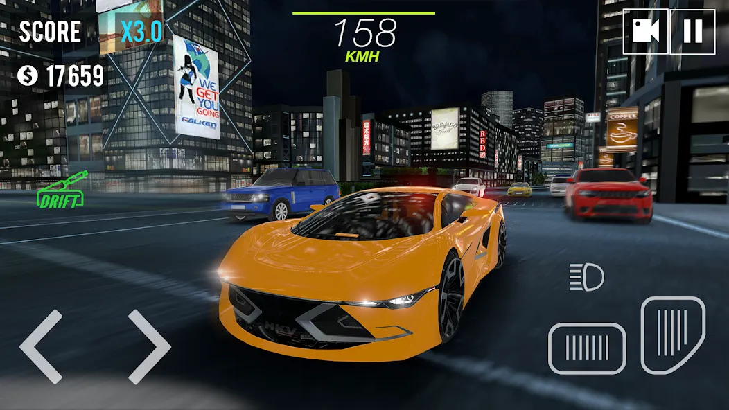 Взломанная Racing in Car 2021 (Гонки на машинах 2021)  [МОД Много монет] — полная версия apk на Андроид screen 2