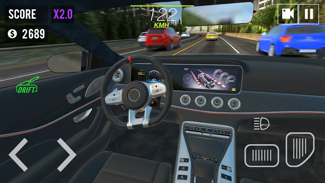 Взломанная Racing in Car 2021 (Гонки на машинах 2021)  [МОД Много монет] — полная версия apk на Андроид screen 4