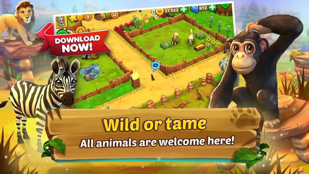 Взлом Zoo 2: Animal Park (Зу 2)  [МОД Unlimited Money] — последняя версия apk на Андроид screen 3