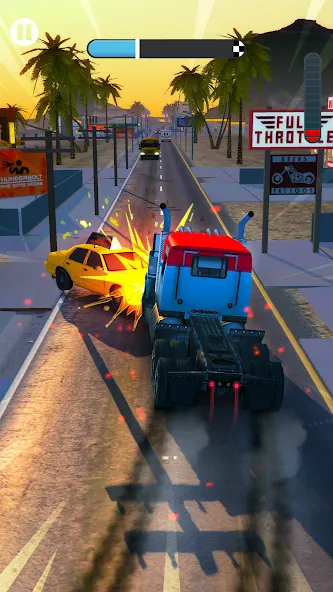 Взломанная Rush Hour 3D: Car Game (Раш Час 3D)  [МОД Бесконечные монеты] — полная версия apk на Андроид screen 1