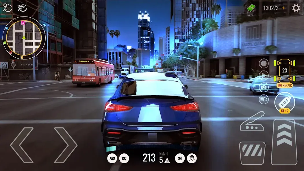 Взлом Driving Real Race City 3D (Драйвинг Реал Рейс Сити 3Д)  [МОД Меню] — стабильная версия apk на Андроид screen 4