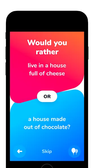 Скачать взломанную Dilemmaly — Would you rather?  [МОД Много монет] — последняя версия apk на Андроид screen 3