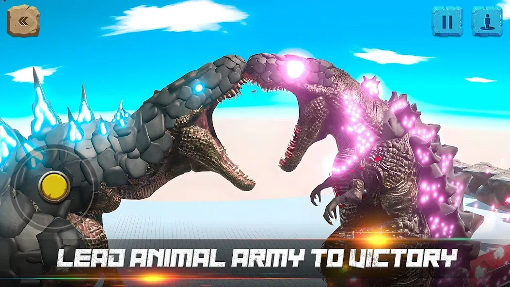 Скачать взломанную Animal Revolt Battle Simulator (Анимал Револьт Баттл Симулятор)  [МОД Меню] — стабильная версия apk на Андроид screen 1