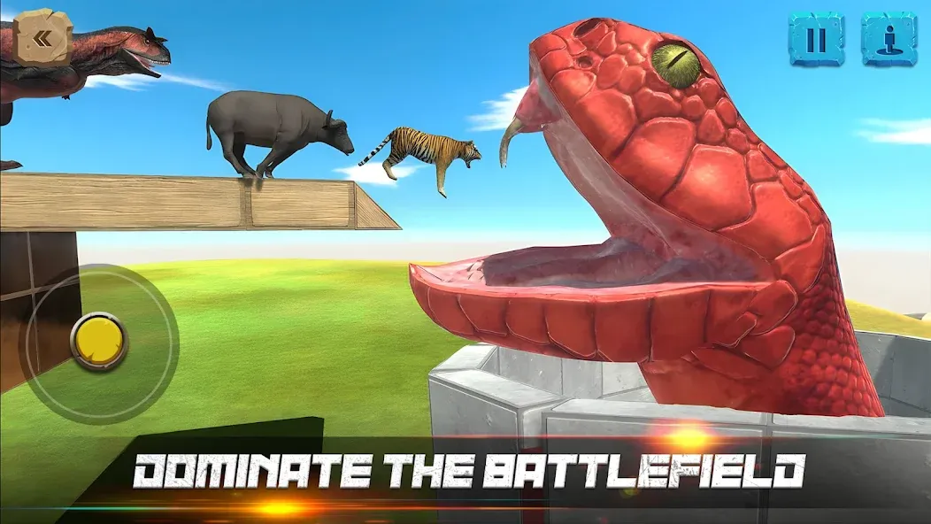 Скачать взломанную Animal Revolt Battle Simulator (Анимал Револьт Баттл Симулятор)  [МОД Меню] — стабильная версия apk на Андроид screen 3