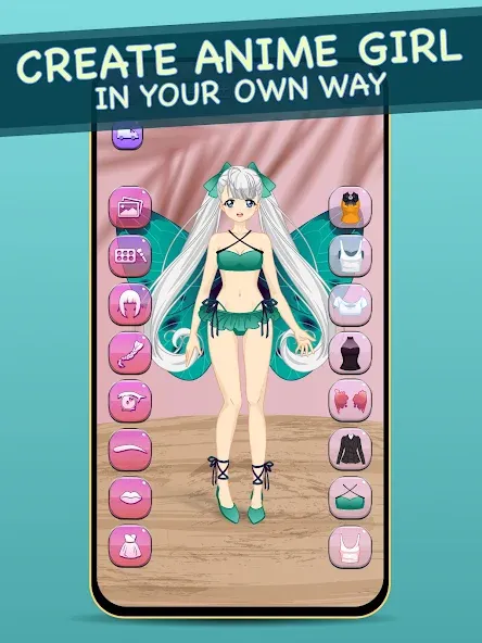 Взлом Anime Dress Up for Adults  [МОД Много денег] — стабильная версия apk на Андроид screen 2