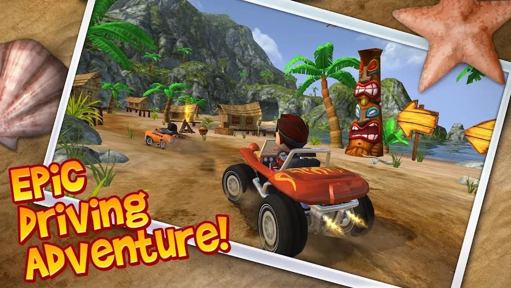 Скачать взлом Beach Buggy Blitz (Бич Багги Блиц)  [МОД Unlocked] — стабильная версия apk на Андроид screen 1