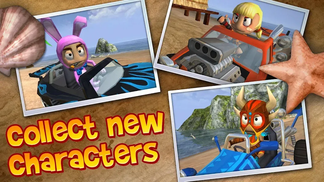 Скачать взлом Beach Buggy Blitz (Бич Багги Блиц)  [МОД Unlocked] — стабильная версия apk на Андроид screen 4