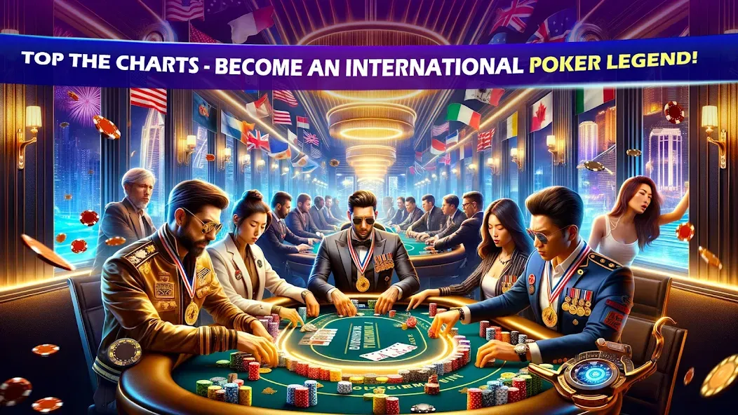 Скачать взлом Velo Poker: Texas Holdem Game (Вело Покер)  [МОД Много денег] — стабильная версия apk на Андроид screen 2