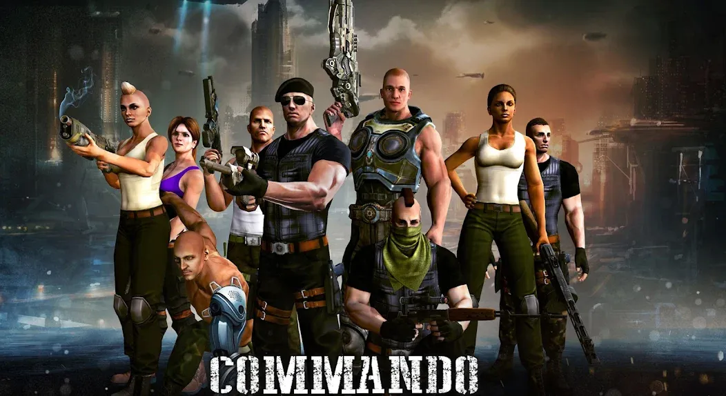 Взлом V Commando shooting  [МОД Меню] — стабильная версия apk на Андроид screen 4