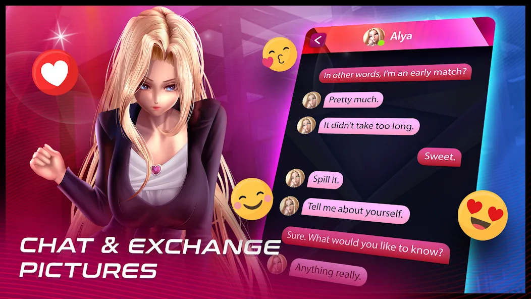 Взломанная LoveNest — Anime Character Sim (ЛавНест)  [МОД Много денег] — полная версия apk на Андроид screen 3