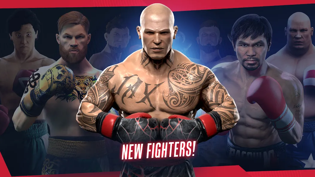 Скачать взломанную Real Boxing 2 (Риал Боксинг 2)  [МОД Menu] — полная версия apk на Андроид screen 1