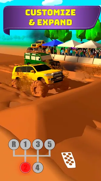 Скачать взломанную Mud Racing: 4х4 Off-Road (Мад Рейсинг)  [МОД Меню] — полная версия apk на Андроид screen 5