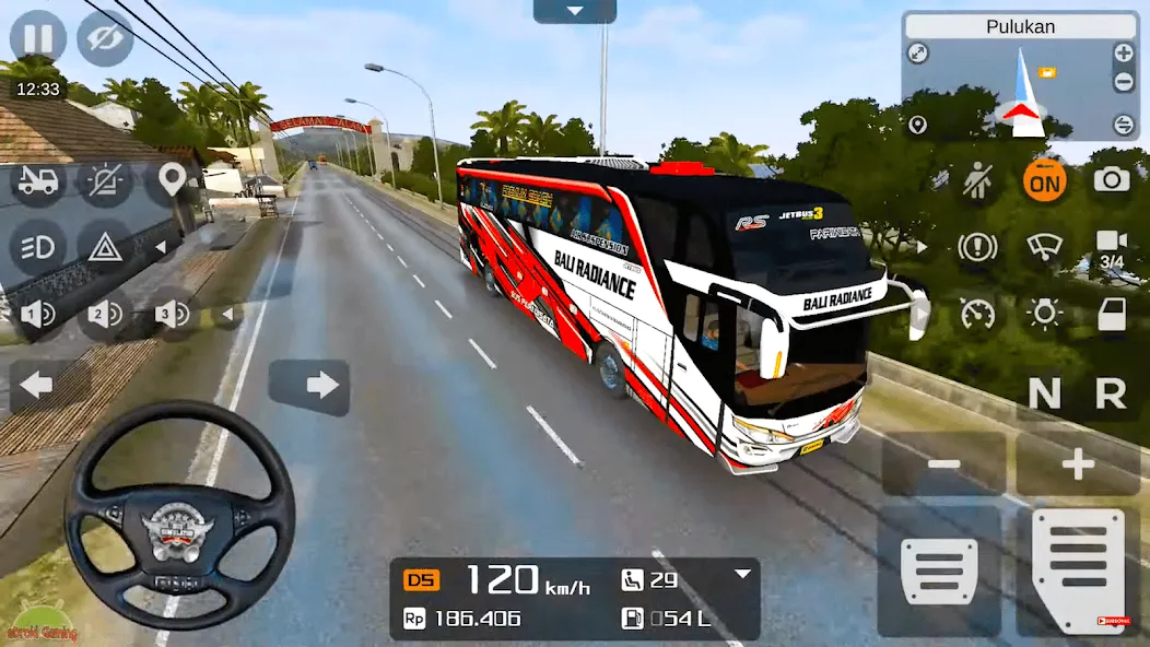 Скачать взломанную Coach Tourist Bus City Driving  [МОД Все открыто] — полная версия apk на Андроид screen 4