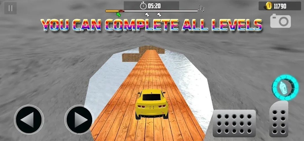 Взломанная Ramp Car Stunt Challenge (Рамп Кар Стант Челлендж)  [МОД Mega Pack] — полная версия apk на Андроид screen 5