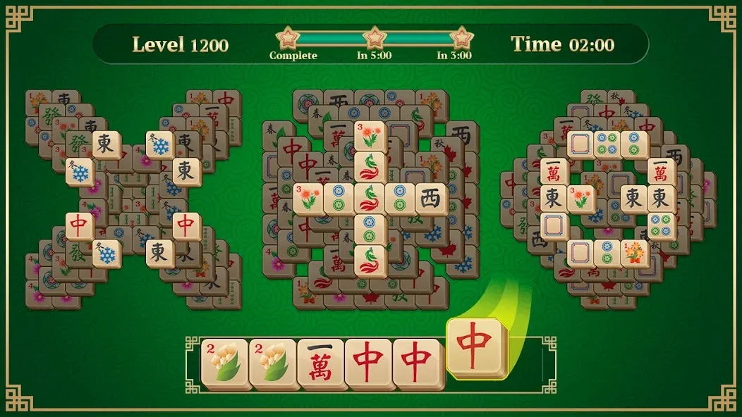 Взлом Mahjong Solitaire: 3 Tiles (Маджонг Классик)  [МОД Menu] — полная версия apk на Андроид screen 1