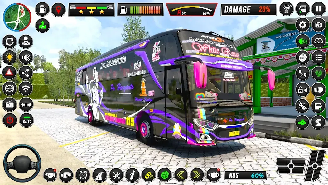 Скачать взломанную Euro Bus Simulator — Bus Games  [МОД Меню] — стабильная версия apk на Андроид screen 1