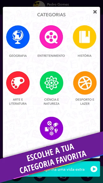 Скачать взломанную Quizit — Trivia Português (Квизит)  [МОД Menu] — последняя версия apk на Андроид screen 3