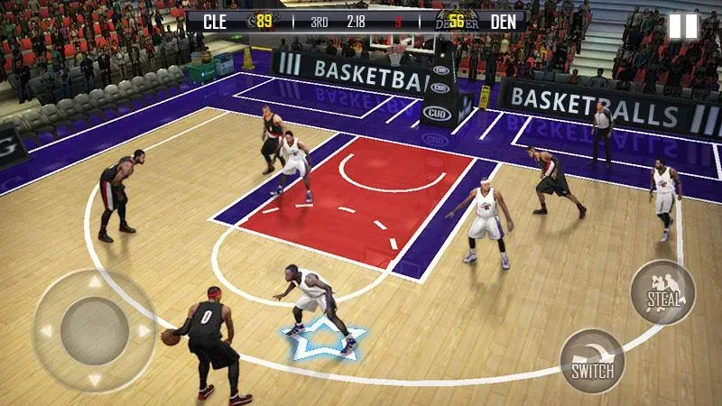 Скачать взломанную Fanatical Basketball  [МОД Все открыто] — последняя версия apk на Андроид screen 1