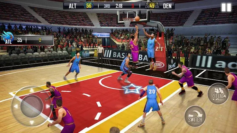 Скачать взломанную Fanatical Basketball  [МОД Все открыто] — последняя версия apk на Андроид screen 4