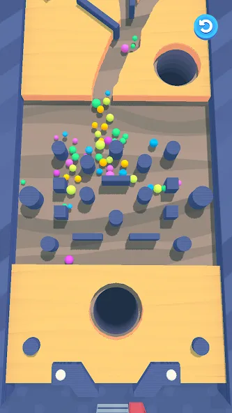 Взломанная Sand Balls — Puzzle Game (Сэнд Боллс)  [МОД Меню] — последняя версия apk на Андроид screen 2