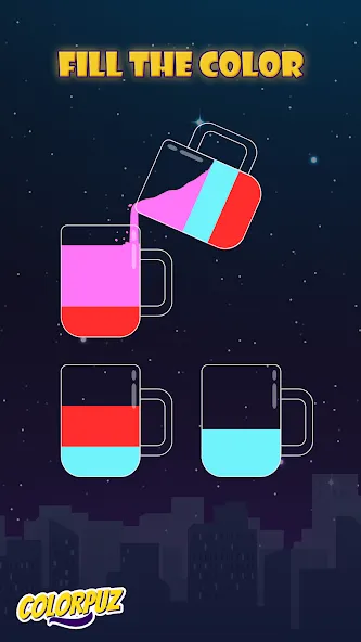 Взлом Colorpuz — Water Sort Puzzle (Колорпаз)  [МОД Menu] — стабильная версия apk на Андроид screen 5