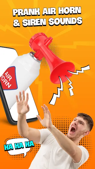 Взлом Prank Sounds Haircut, Air Horn  [МОД Меню] — полная версия apk на Андроид screen 1