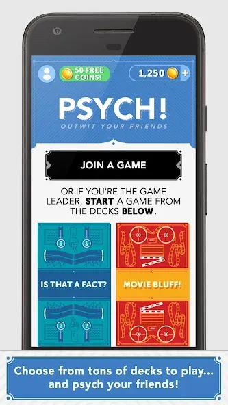 Взломанная Psych! Outwit your friends  [МОД Много монет] — полная версия apk на Андроид screen 3