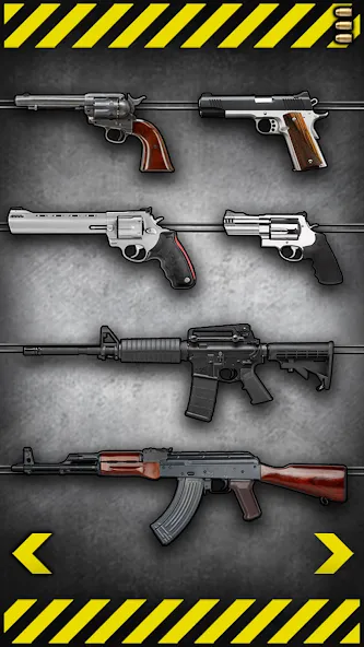 Скачать взлом Fire Weapons Simulator  [МОД Меню] — последняя версия apk на Андроид screen 1