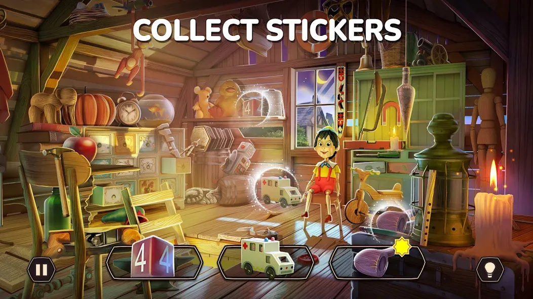 Скачать взломанную Books of Wonder Hidden Objects  [МОД Все открыто] — полная версия apk на Андроид screen 4