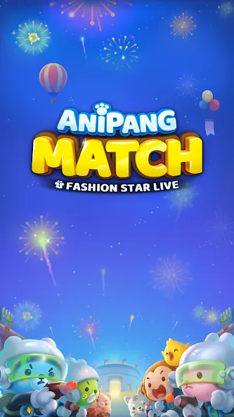 Скачать взломанную Anipang Match (Анипанг Матч)  [МОД Много денег] — полная версия apk на Андроид screen 1