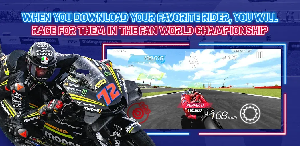 Взлом MotoGP Racing '23  [МОД Бесконечные монеты] — полная версия apk на Андроид screen 4