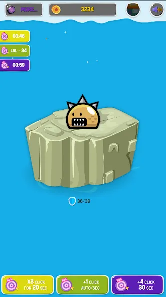 Скачать взломанную Epic Story of Monsters: Clicke  [МОД Mega Pack] — полная версия apk на Андроид screen 3