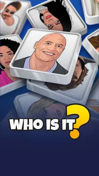 Взломанная Who is it? Celeb Quiz Trivia  [МОД Много денег] — полная версия apk на Андроид screen 1