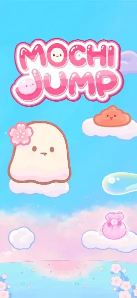 Скачать взломанную Mochi Jump — Into infinity (Поппинг Джамп)  [МОД Все открыто] — полная версия apk на Андроид screen 1