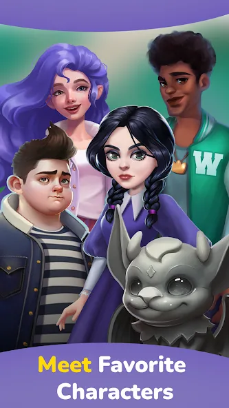 Скачать взломанную Weekday Merge: Mansion Mystery  [МОД Unlocked] — полная версия apk на Андроид screen 4