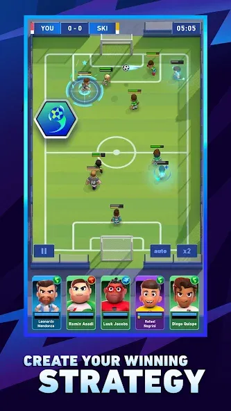 Взлом AFK Football: RPG Soccer Games  [МОД Menu] — стабильная версия apk на Андроид screen 1