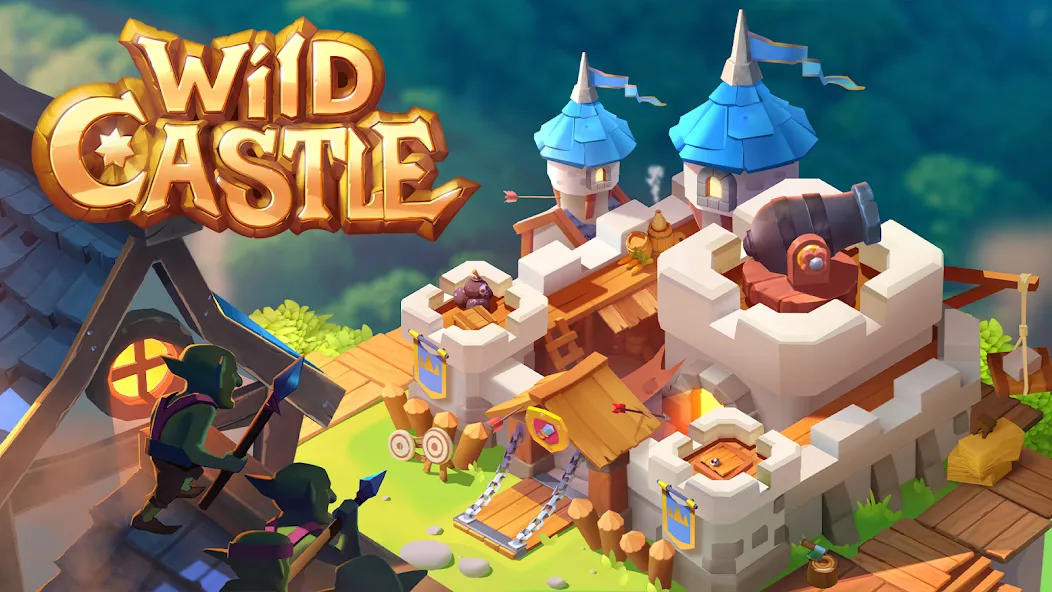 Скачать взломанную Wild Castle: Tower Defense TD (Уайлд Кастл ТД)  [МОД Mega Pack] — полная версия apk на Андроид screen 1