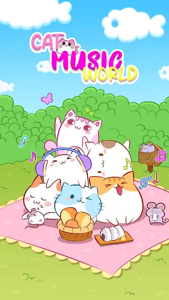 Скачать взлом Cat World Music (Кэт Ворлд Мьюзик)  [МОД Unlocked] — последняя версия apk на Андроид screen 5