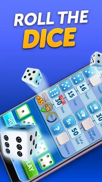 Взломанная Dice With Buddies™ Social Game (Дайс вместе с друзьями Социальная игра)  [МОД Бесконечные деньги] — стабильная версия apk на Андроид screen 1