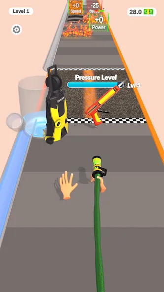 Взлом Pressure Washing Run (Прессовка Ранация)  [МОД Mega Pack] — стабильная версия apk на Андроид screen 5