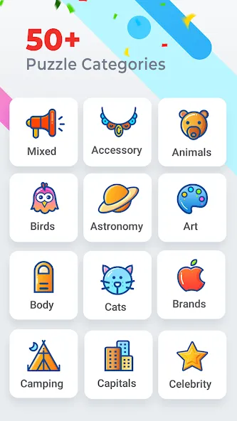 Взлом Word Search Colorful  [МОД Бесконечные деньги] — полная версия apk на Андроид screen 3