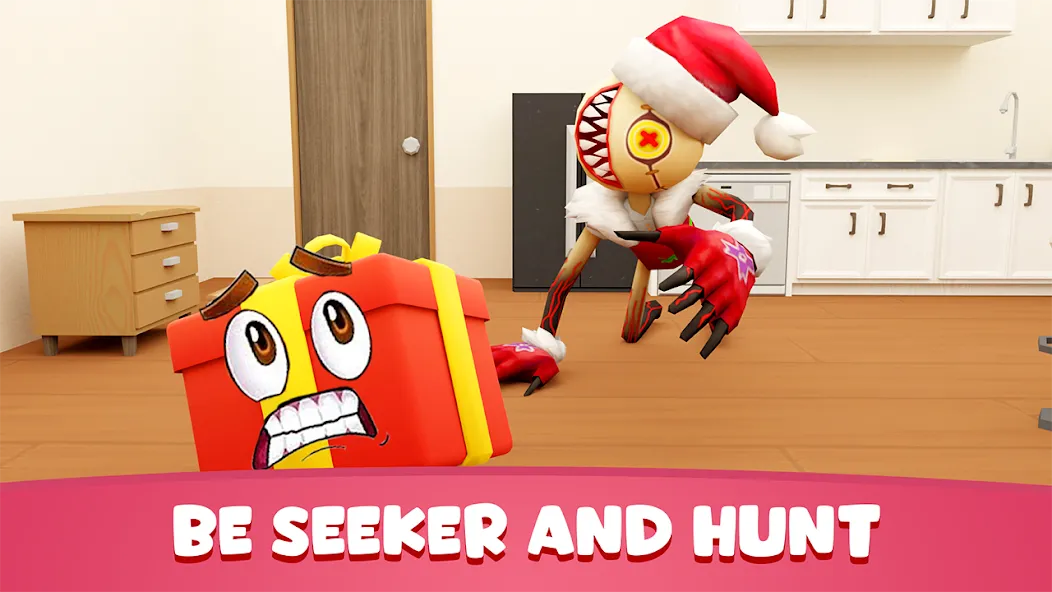 Взломанная Hide and Go Seek: Monster Hunt (Хайд энд Гоу Сик)  [МОД Menu] — стабильная версия apk на Андроид screen 5