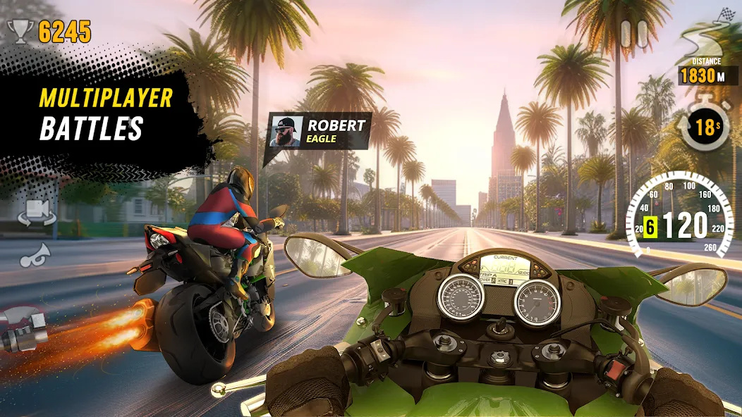 Скачать взломанную Motor Tour: Biker's Challenge (Мотор Тур)  [МОД Unlocked] — полная версия apk на Андроид screen 1