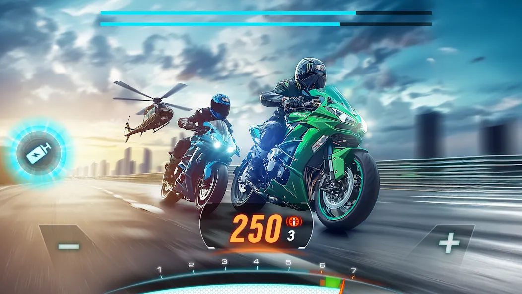 Скачать взлом Motor Bike: Xtreme Races  [МОД Много монет] — стабильная версия apk на Андроид screen 1