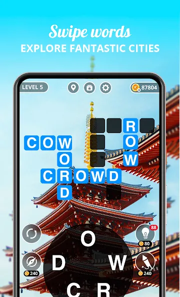 Скачать взлом Wordwise® — Word Connect Game  [МОД Menu] — стабильная версия apk на Андроид screen 2