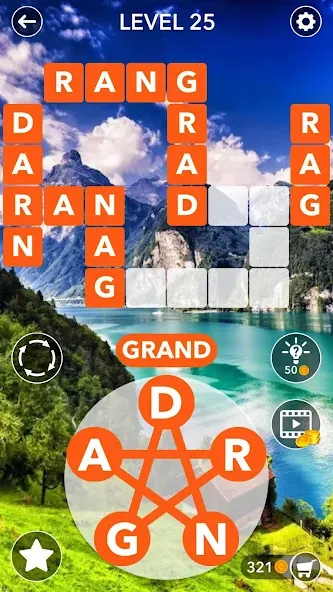 Скачать взлом Word Crossword Search  [МОД Бесконечные монеты] — стабильная версия apk на Андроид screen 3