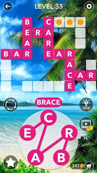 Скачать взлом Word Crossword Search  [МОД Бесконечные монеты] — стабильная версия apk на Андроид screen 4