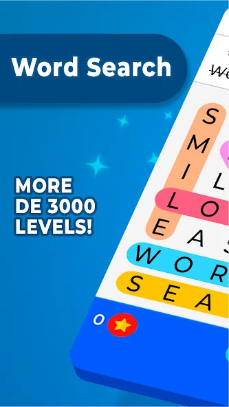 Взломанная Word Search  [МОД Mega Pack] — последняя версия apk на Андроид screen 1